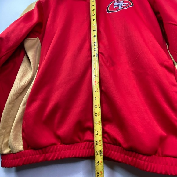 49ers nfl zip up jacket - Picture 4 of 5